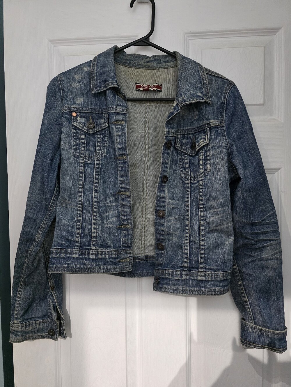 ​Makers | Classic Medium Wash Denim Jacket - Small